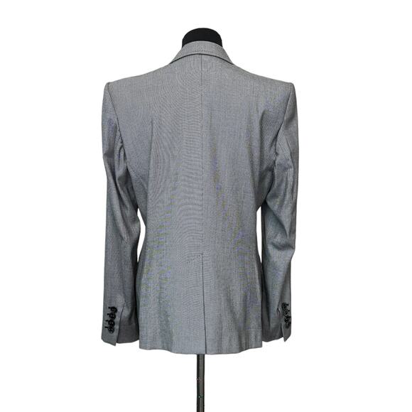 Escada gray sinlge button blazer size 38 - S - Picture 2 of 15